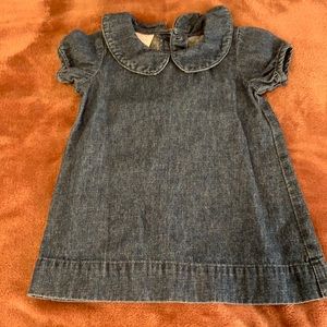 Denim Little Wonders dress 12 months